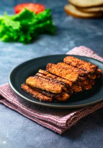 Smoky Tempeh Sandwich - Ellie Likes Cooking