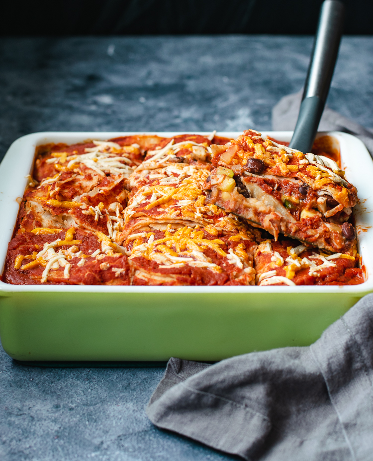 Vegan Enchilada Casserole