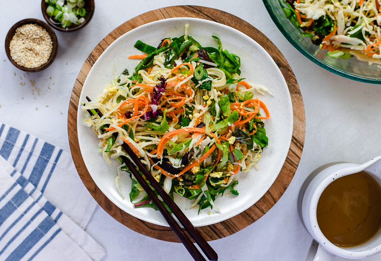 Vegan Somen Noodle Salad