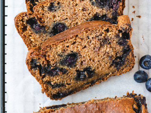 Recipe: Blueberry Banana Cake with Cream Cheese Icing | The Kitchn