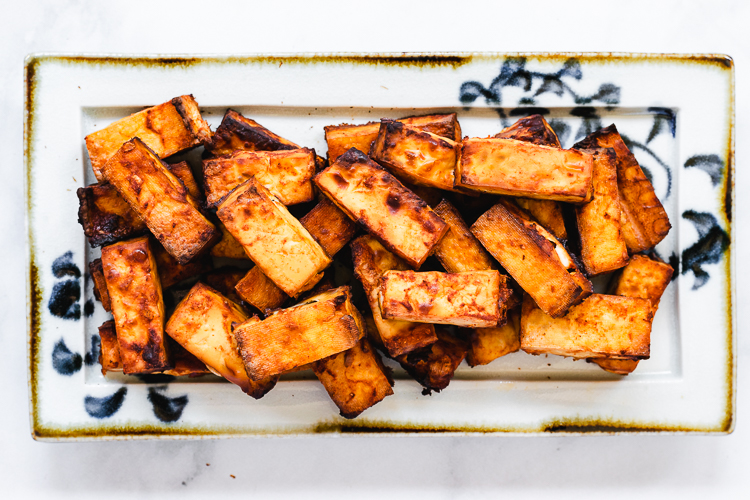 Air-Fried Smoky Tofu