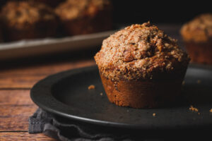 Vegan Snickerdoodle Banana Muffins