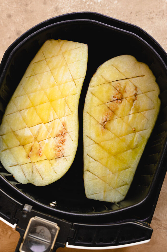 Air Fryer Miso Eggplant - The New Baguette