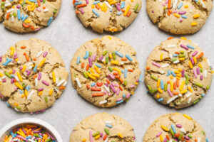 Vegan Funfetti Cookies (Gluten-Free)