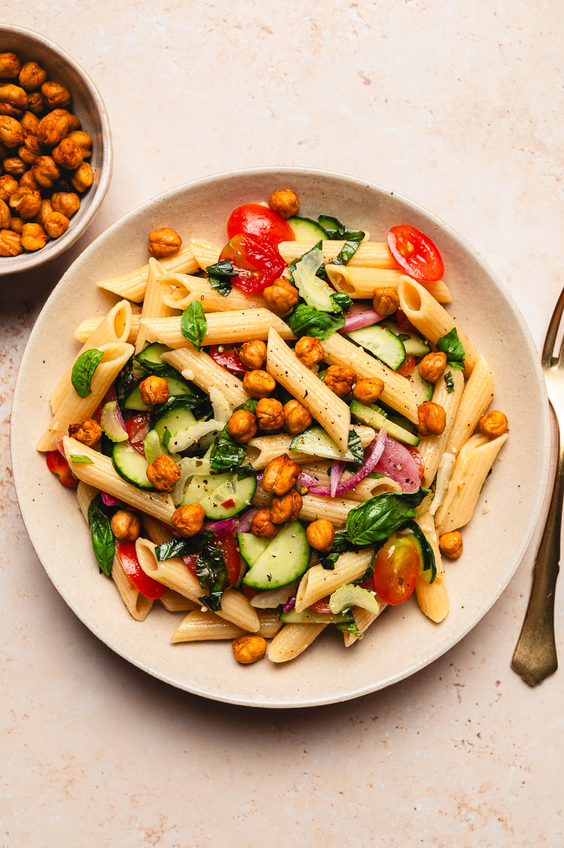 Easy Vegan Pasta Salad