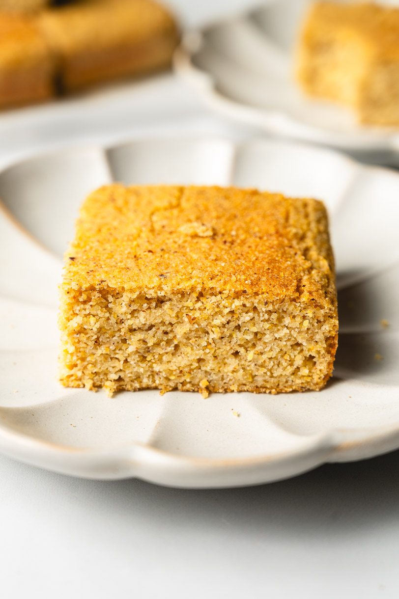 Almond Flour Cornbread (Vegan, Gluten-Free)