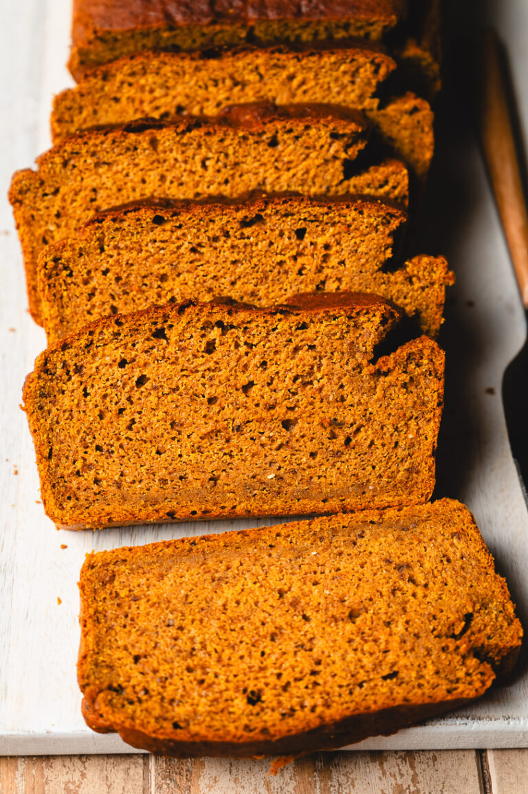 Healthy Vegan Pumpkin Bread