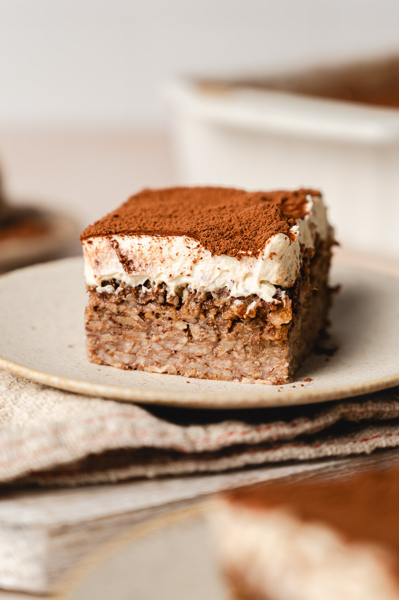 Tiramisu Baked Oatmeal